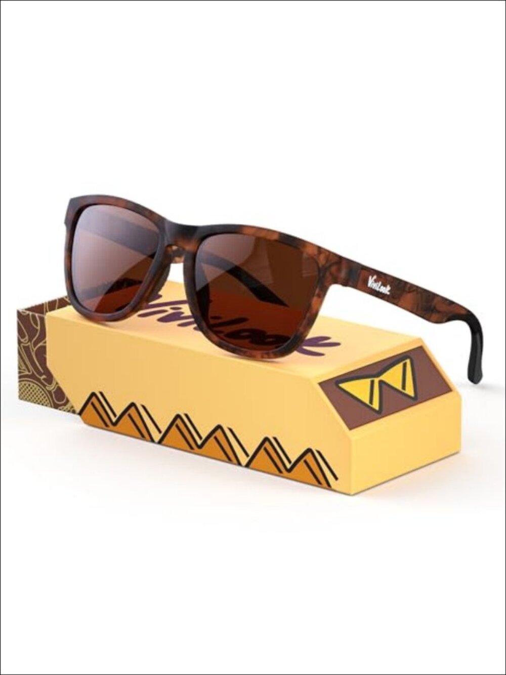 Polarized UV400 TR90 Wrap Around Sunglasses for Running Cycling